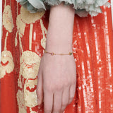 Gucci Interlocking Bracelet with Gemstones  Gucci Jewelry