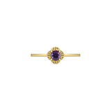 Gucci Interlocking G Amethyst Ring