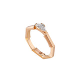 Gucci Link to Love Baguette Diamond Ring  Gucci Jewelry