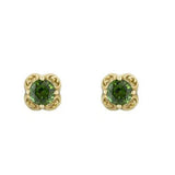 Gucci Interlocking G Green Tourmaline Earrings