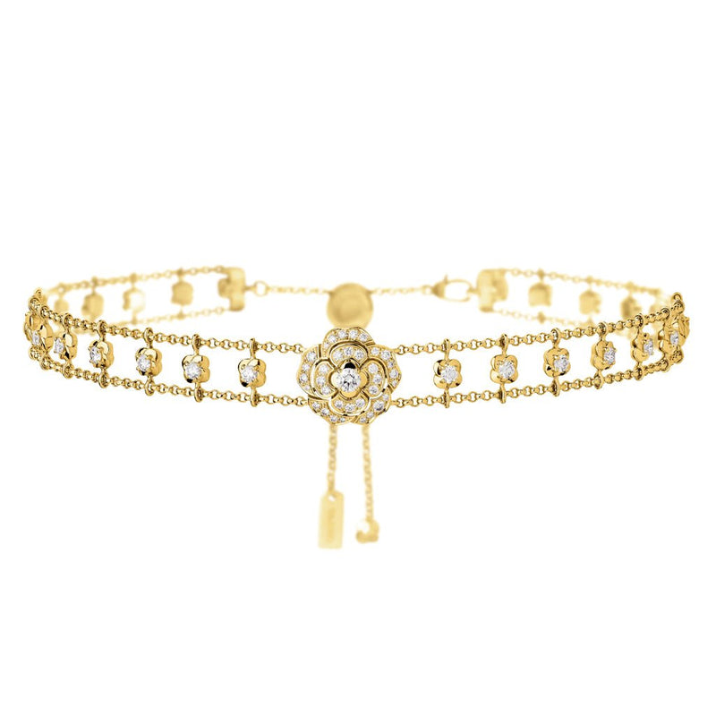 CHANEL Bouton de Camélia Choker