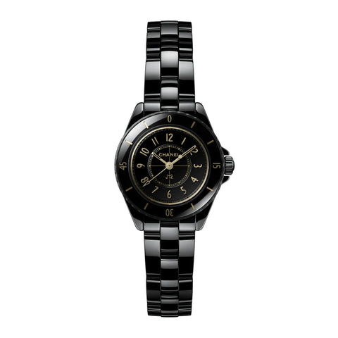 CHANEL J12 Golden Black Watch, 28mm