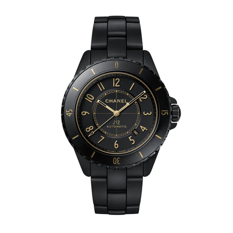 CHANEL J12 Golden Black Watch Caliber 12.1, 42mm