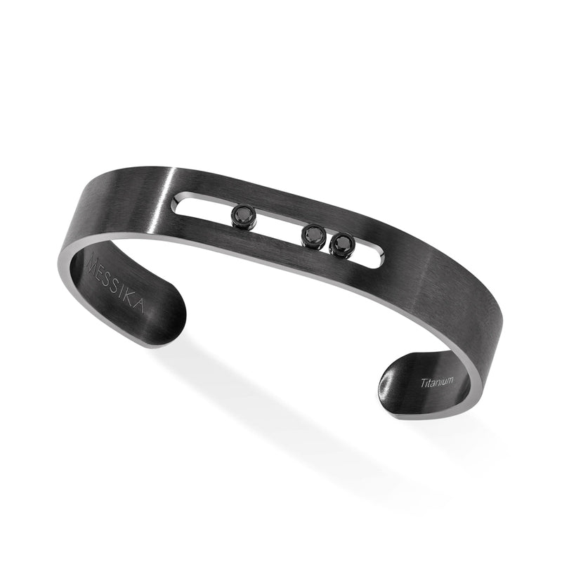 Messika Move Titanium Black Bangle