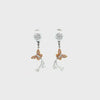 Diamond Butterfly Earrings CH Collection