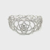 Diamond Flower Cuff Bangle CH Collection