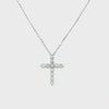 Diamond Cross Pendant and Chain CH Collection