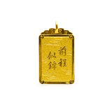 24k Gold Year of the Rabbit Pendant  Chong Hing Jewelers