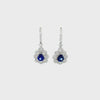 Sapphire Diamond Earrings CH Collection