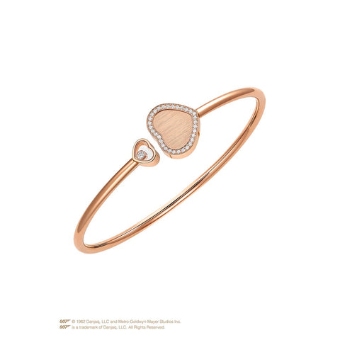 Chopard Happy Hearts Golden Hearts Bangle