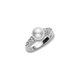 Mikimoto Morning Dew Akoya Cultured Pearl Ring  Mikimoto