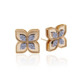 Roberto Coin Princess Flower Earrings  Roberto Coin