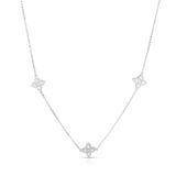 Roberto Coin Princess Flower Diamond Necklace  Roberto Coin