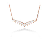Hearts On Fire Diamond V Necklace