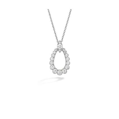 Hearts on Fire Aerial Teardrop Pendant  Hearts on Fire