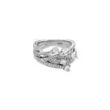 Hearts on Fire Aerial Cross Over Right Hand Ring  Hearts on Fire