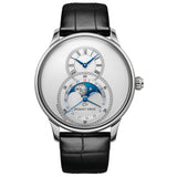 Jaquet Droz Grande Seconde Moon Silver -  J007530240  Jaquet Droz