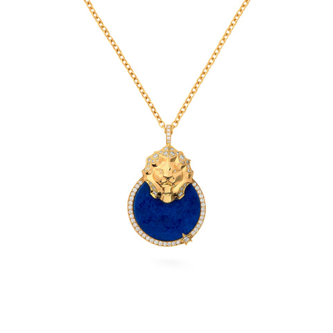 CHANEL Sous le Signe du Lion - Lion Médaille Necklace