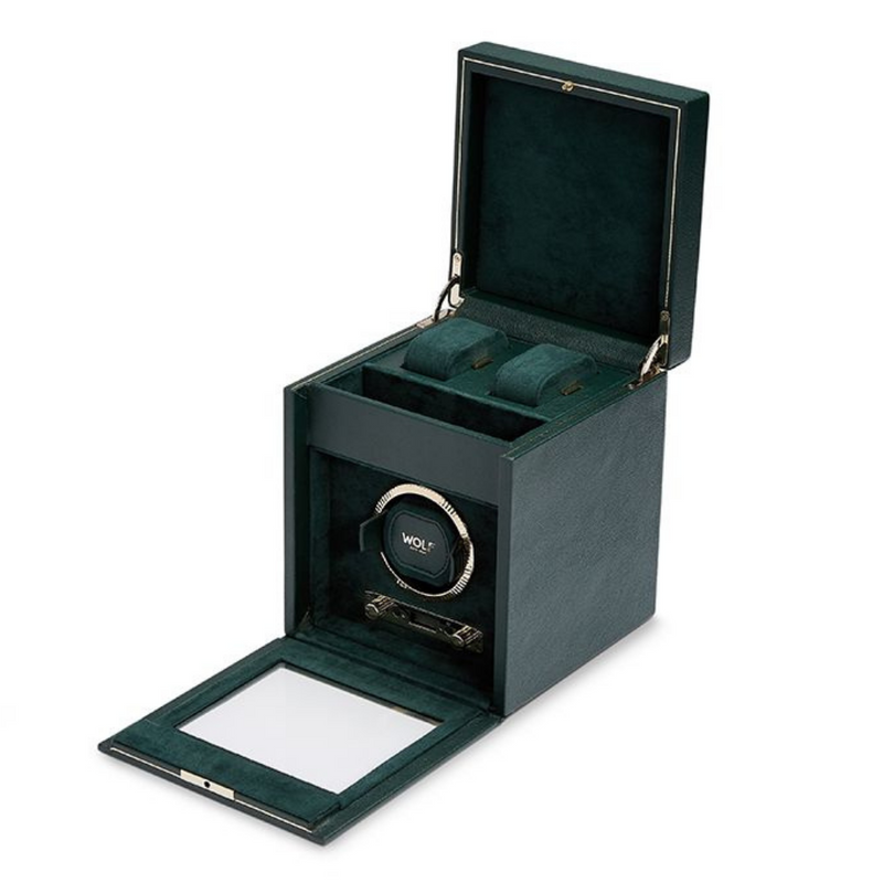 WOLF 1834 British Racing Green Single Watch Winder