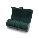 WOLF 1834 British Racing Green Triple Watch Roll