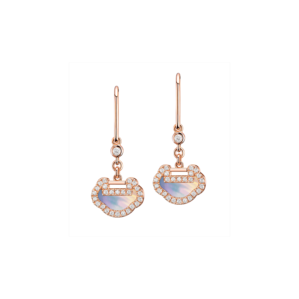 Qeelin Petite Yu Yi Earrings  Qeelin
