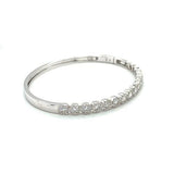 Round Diamond Halo Bangle  CH Collection