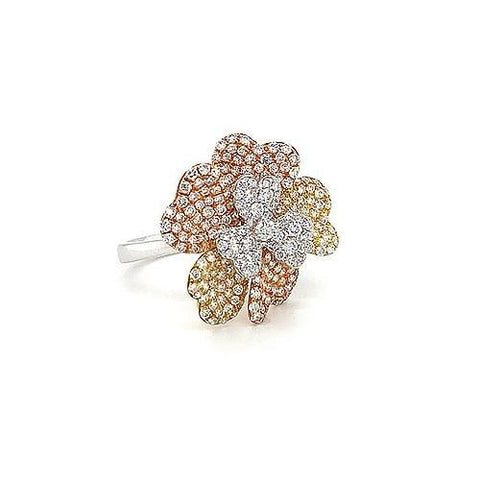 Diamond Flower Ring  CH Collection