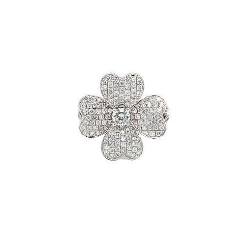 Diamond Flower Ring  CH Collection