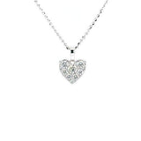 Diamond Heart Pendant and Chain  CH Collection