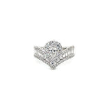 Diamond "V" Ring  CH Collection