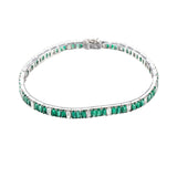 Emerald and Diamond Bracelet  CH Collection