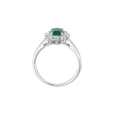 Emerald Diamond Ring  CH Collection
