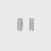 Diamond Hoop Earrings CH Collection