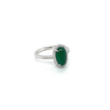 Jade Diamond Ring  CH Collection