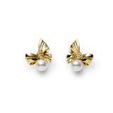 Mikimoto Jeux de Rubans Akoya Cultured Pearl Earrings  Mikimoto