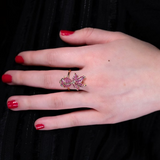 Pink Sapphire Fish Ring  CH Collection