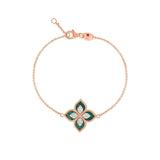 Roberto Coin Princess Flower Malachite Bracelet  Roberto Coin