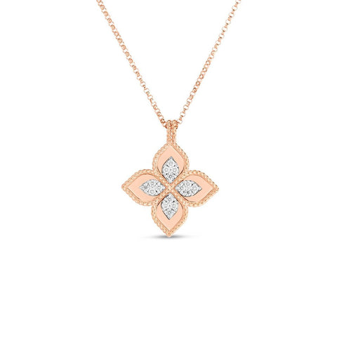 Roberto Coin Princess Flower Necklace  Roberto Coin