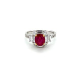 Ruby Diamond Ring  CH Collection