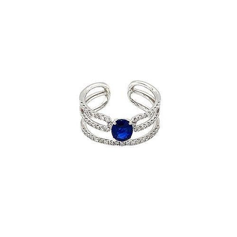 Sapphire Diamond Ring  CH Collection