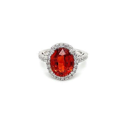 Spessartite Diamond Ring  CH Collection