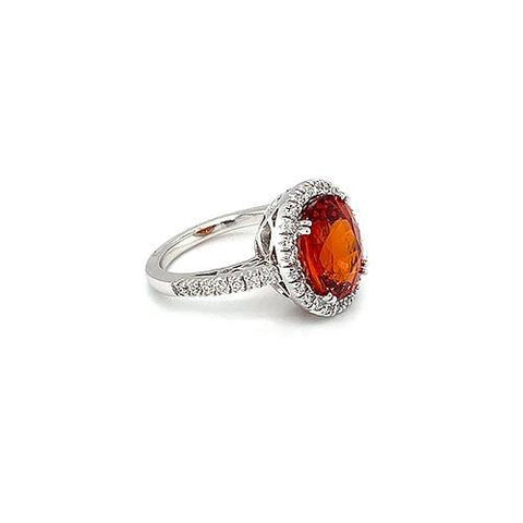 Spessartite Diamond Ring  CH Collection