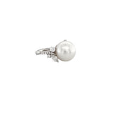 White South Sea Pearl Diamond Ring  CH Collection